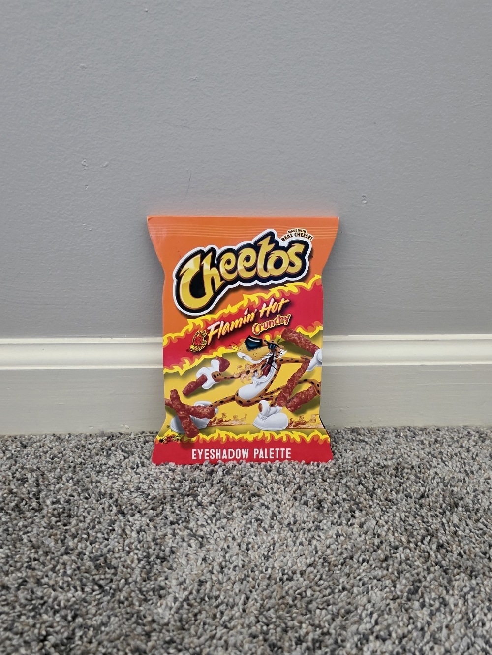 Cheetos Flamin Hot Eye Shadow Palette